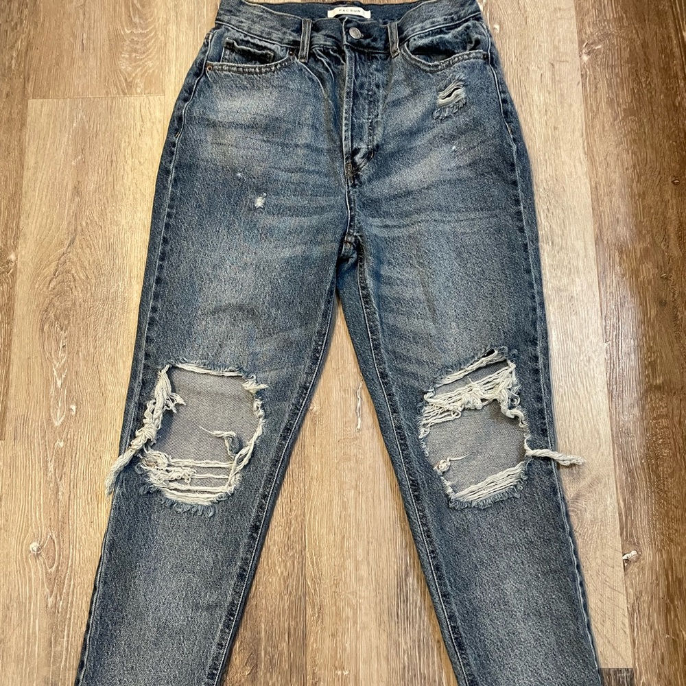 PacSun ultra high rise straight size 28